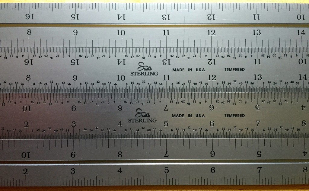 Sterling Combination Square Rules 4R